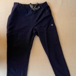 Figs, navy, small women's scrub pants
